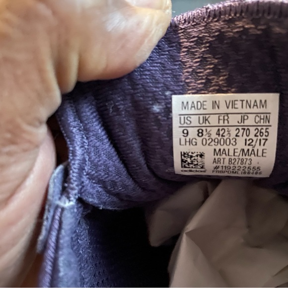 Size 9 - adidas I-5923 Trace Purple 2018 - Picture 3 of 3